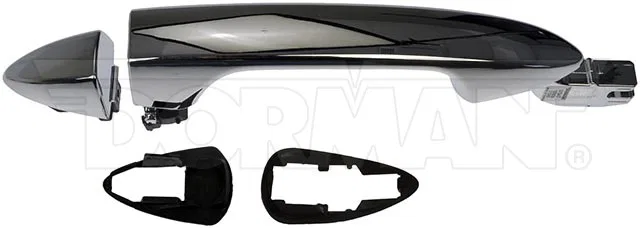97947 – DORMAN Exterior Door Handle, OE Replacement Chrome Silver Plastic - view 3